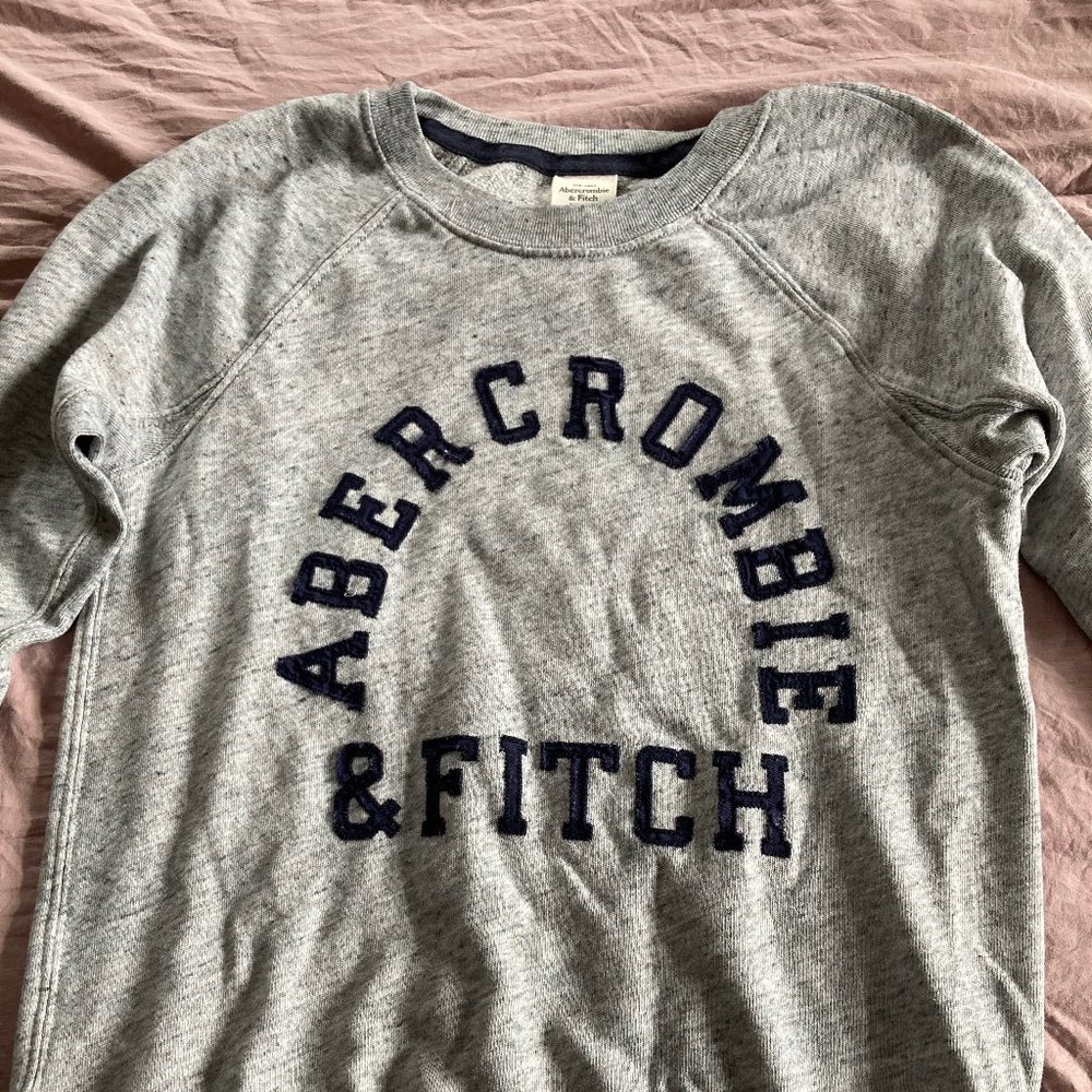 Abercrombie and Fitch Logo Sweater